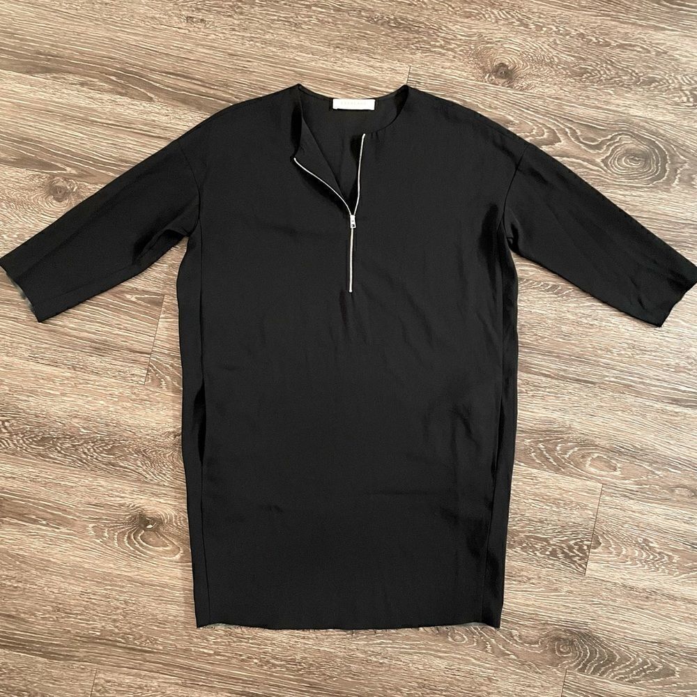 Everlane The Japanese GoWeave Front-Zip Dress